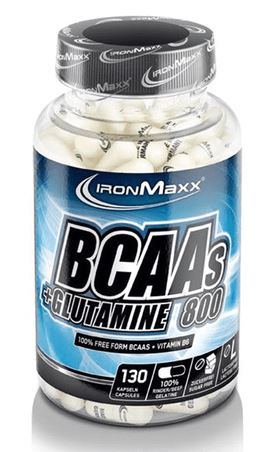 IronMaxx BCAAs + Glutamin 800, 130 Kaps.