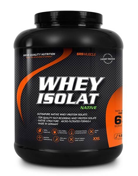 SRS Muscle Whey Isolat Native, 900g