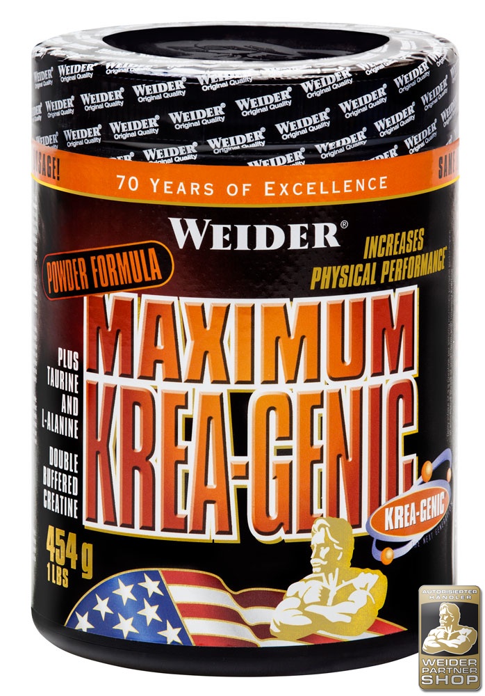 Weider Maximum Krea-Genic Powder, 454g