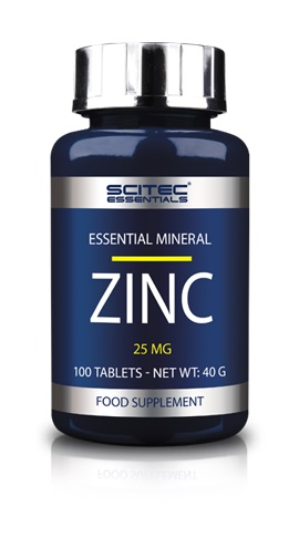 Scitec Essentials Zinc, 100 Tabl.
