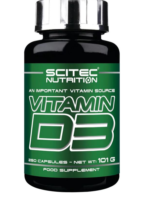 Scitec Nutrition Vitamin D3, 250 Kaps.