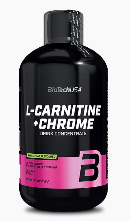BioTech USA L-Carnitine 35.000mg + Chrome, 500ml