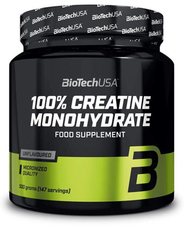BioTech USA 100% Creatine Monohydrate, 500g