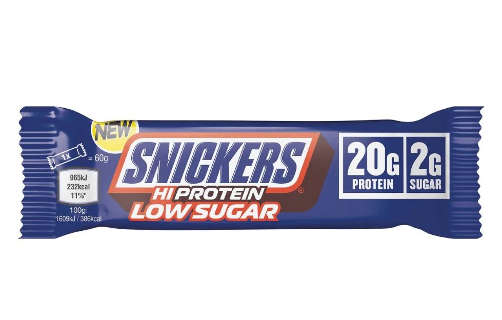 Snickers Hi Protein Low Sugar, 1 Riegel, 57g