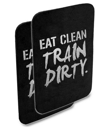 C.P. Sports Griffpolster 4 mm "Eat Clean Train Dirty"