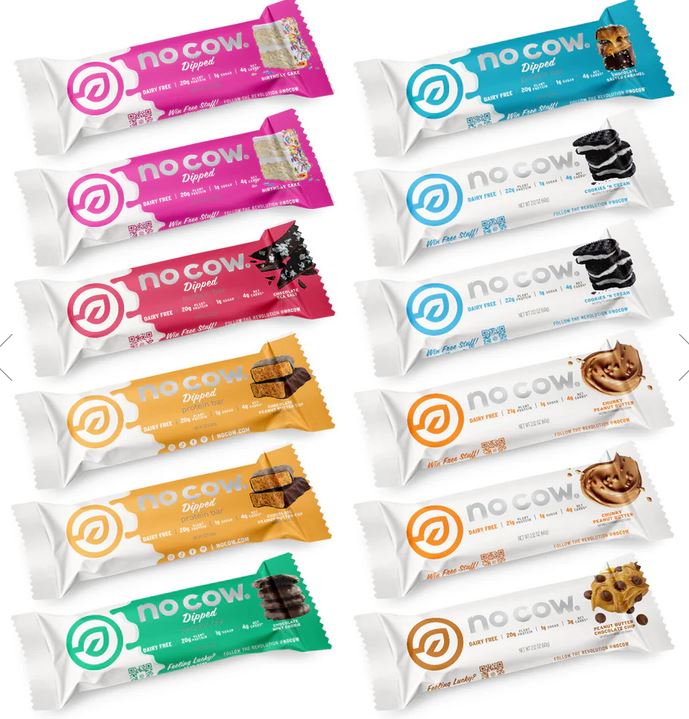 No Cow Dipped Protein Bar, 60g